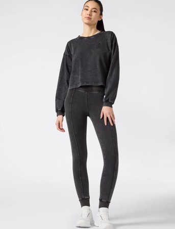 Champion Ls Tee - Black - M