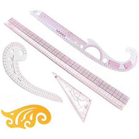 DIY Tøj Måling Fransk Kurve Mønster Gradering Linealer Pa,ZQKLA