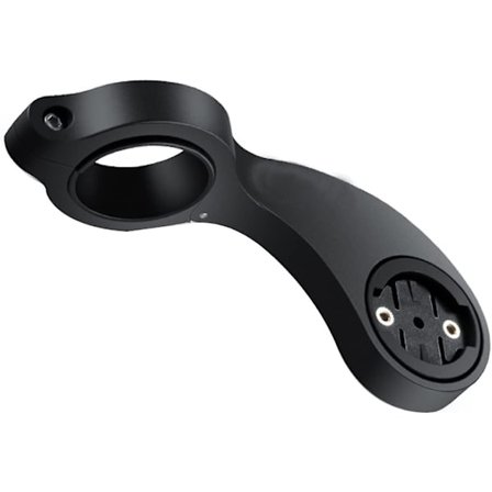 Sykkelcomputerfeste Sykkel GPS-feste Styrefeste for terrengsykkel Kompatibelt sykkelfeste (svart) (1 stk)