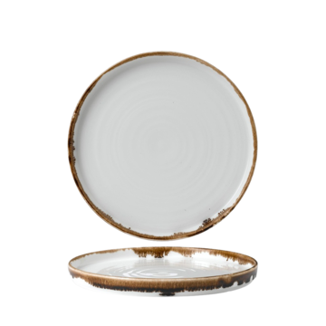 Tallerken Harvest Hvit/Brun