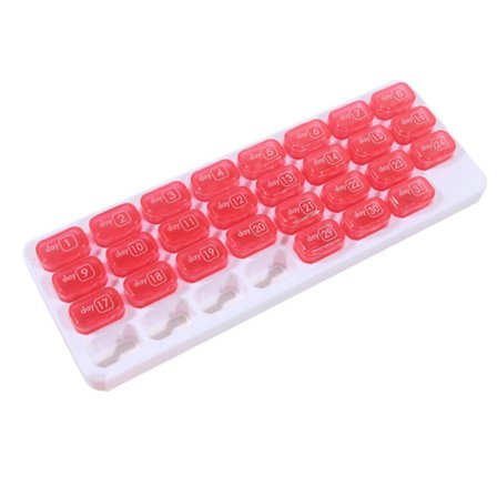 Rummelig Månedsdoseringsæske Medicinæske (31-RUM)