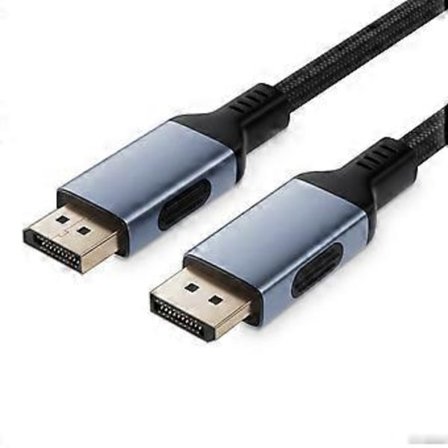DisplayPort 2.1-kabel, 80 Gbps, understøtter 16K ved 60 Hz, 8K ved 240 Hz-kabel til førende skærmmærker