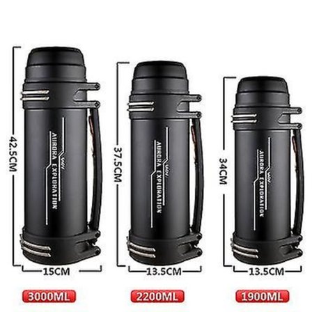 48 timers varm og kold isolering i rustfrit stål, urne til te, vand, kaffe, isdrikke