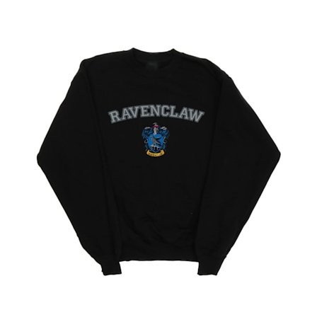 Harry Potter Pojkar Ravenclaw Crest Sweatshirt 7-8 År Svart