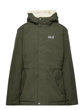 Cosy Bear Jacket G Parka Jacka Grön Jack Wolfskin
