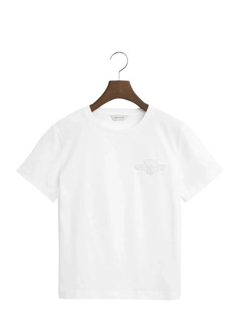 GANT | Reg Tonal Shield Ss T-Shirt | S