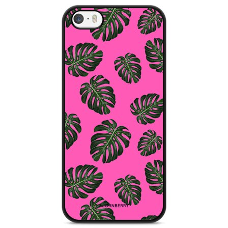 Bjornberry Skal iPhone 5/5s/SE (2016) - Monstera Rosa