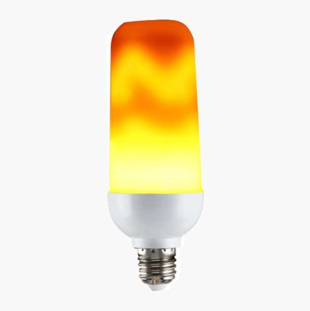 Flame Effect LED Lamp E27 Indoor Outdoor - Biltema