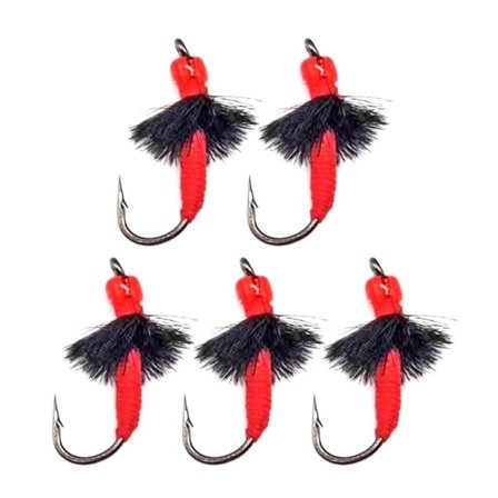5st konstgjorda insektsbeten Fiskedrag 16# 16# 16#