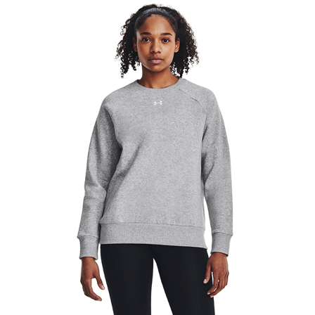 Under Armour UA Rival Fleece Crew, Pitch Gray