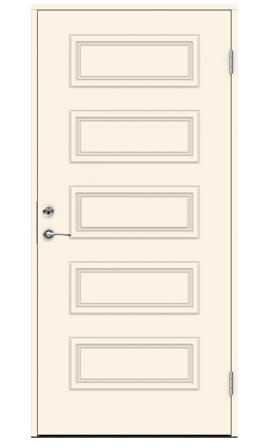 Swedoor Beethoven Ytterdörr vit (S 0502-Y) 2080x888 mm, Dörrar