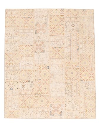 Patchwork Vloerkleed 197X243 Wol, Perzië/Iran