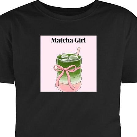 Lapsen t-paita Matcha Tyttö