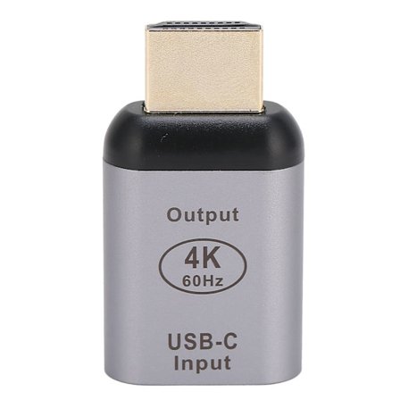 USB-C till HDMI-adapter, HDMI Sink HDTV-adapter 4K 60hz HD-upplösning USB Type C USB 3.1 C Hankontakt till HDMI Multiport-adapter för anslutning till 