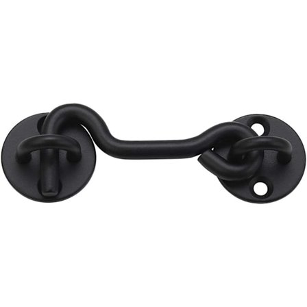 5-pack 4" Privacy Hook and Eye Latch Easy Lock för Ladugårds Dörr