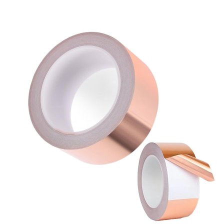 Kobbertape mot snegler, 30 mm x 25 m, kobberfolie, anti-snegl, sneglebeskyttelse, hevede planter, tape, insektmiddel