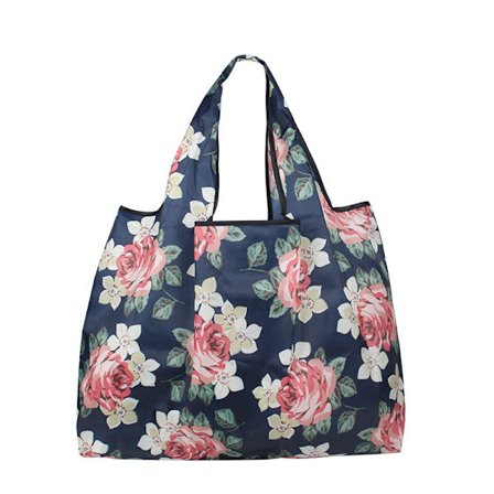 Foldbare miljøvennlige nylon handleposer Foldbare gjenbrukbare vanntette handleposer