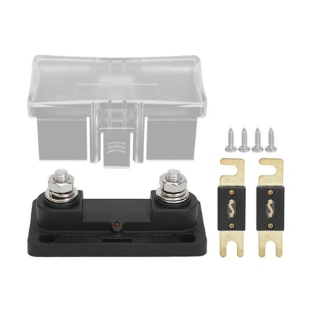 ANL Säkringshållare LED-indikator M8 Kretsskydd Bil Husbil Yacht DC48V 2st 100A Säkring