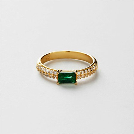 Ela Emerald Ring