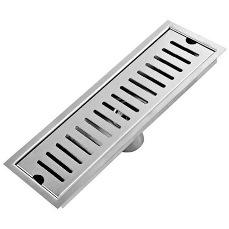 Rektangulärt duschavlopp med mönster, 30 cm, kompatibelt med byte av golvbrunn i badrum