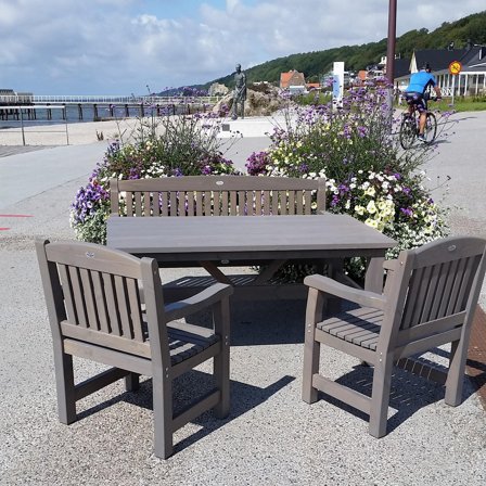 Eden Wood Kattvik EW 0919-G6 Matgrupp bord, stolar, soffa Brun, Utemöbler