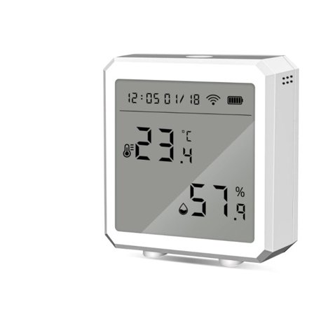 Smart Temperatur och Fuktighet Sensor med LCD Skärm Digital Display Trådlös Termometer
