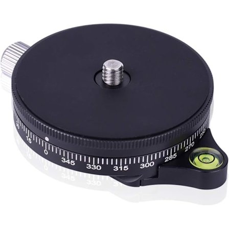 Kamera Panoramisk Panoreringsbase med Arca Swiss-stil Plade, 3/8" Skrue Aluminium Legering Panorama Kugle Stativhoved