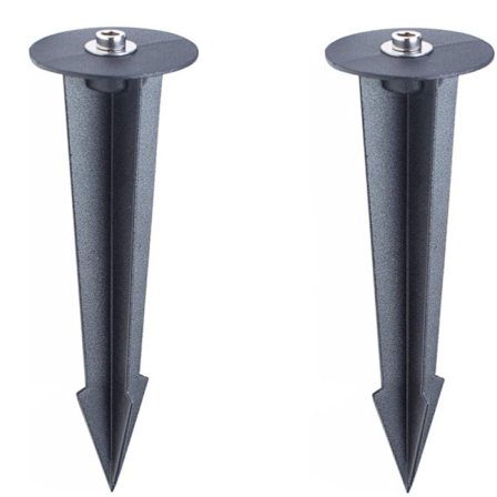 pcs haveplads jordspyd, til havelamper, sort, 26,5 cm, 50 mm Ø