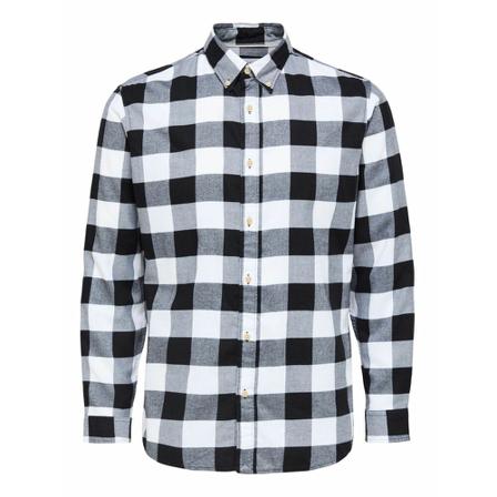 Selected Homme, Casual Shirts Biały, Mężczyzna, Rozmiar: S