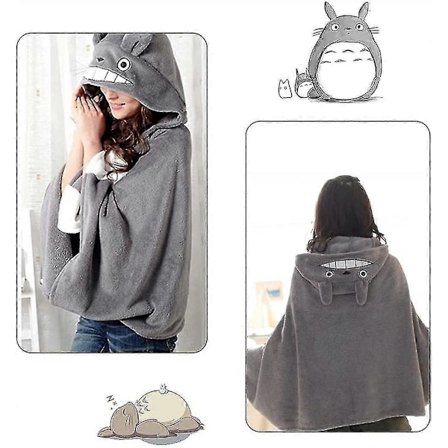 Totoro Kappe Teppe Klimaanlegg Tepper Tykkere Fylt Plysjleketøy