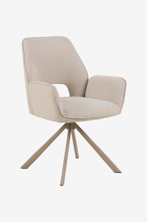 NORDFORM - Graham spisestol med armlener 2-pk - Natur - Stoler - Fra Homeroom