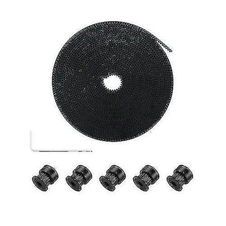 Aibecy 5 meter GT2 kuggrem 6 mm bredd