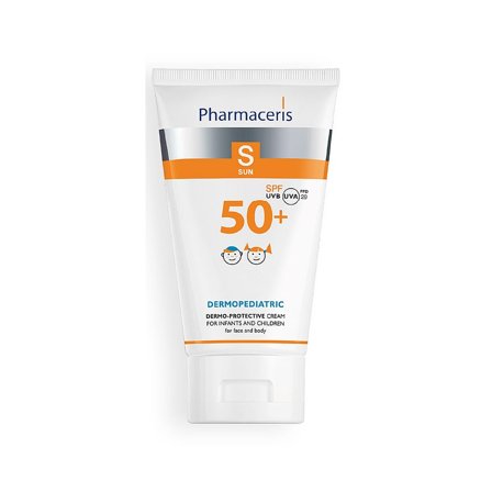 Pharmaceris Sun Protection For Babies and Children Face & Body Cream SPF 50+ 125 ml, Skincare, Til Mor & Barn, Skincare Til Børn