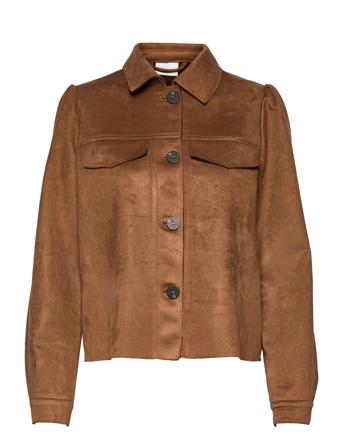 Vighita New Short Jacket/Pb Brown Vila