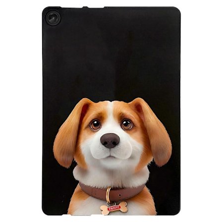 Fodral för Lenovo Tab M10 (Gen 3) Mönstertryck Slim TPU Tablet Skyddsfodral - Harrier Beagle