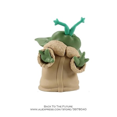 Disney Star Wars Toy Master 5-6cm Baby Yoda Darth Pvc Action Figur Anime Figurer Collection Docka Mini Toy Modell för barn C