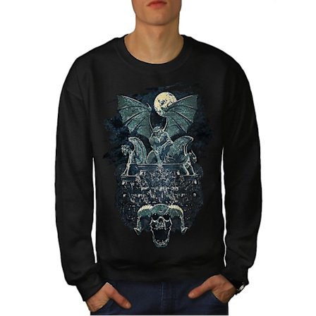 Beast Metal Death Horror Män Blacksweatshirt