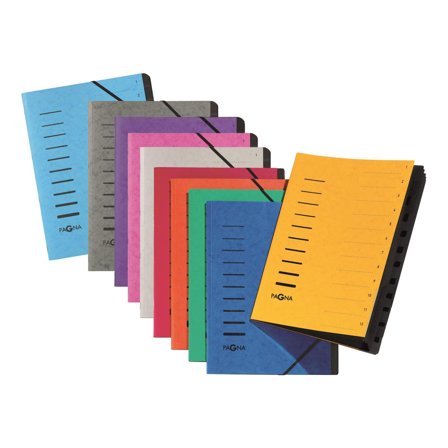 PAGNA Office Lysegrå Klassificeringsmappe A4 (210 x 297 mm) Lysegrå