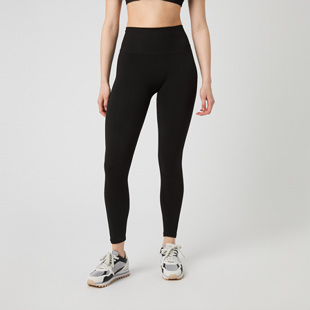 Björn Borg Seamless Ribbed Bukser Svart