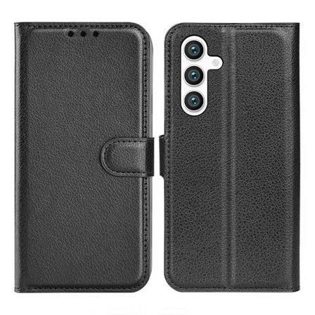 Samsung Galaxy S24 Plus Plånboksfodral med Stativ - Svart