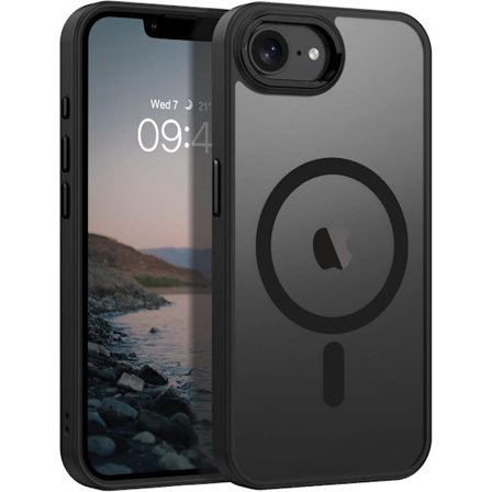 iPhone 16E Matt Svart Magsafe Skal
