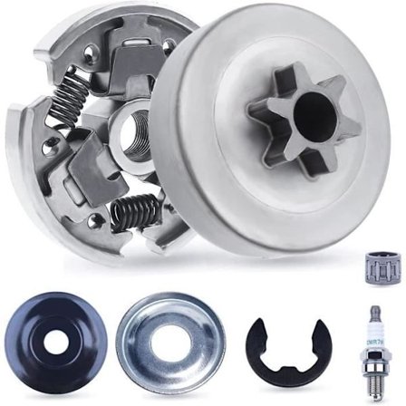 3/8" 6t Motorsag Clutch Trommel Kompatibel Med Stihl MS211 MS 211C Nållagring 1139 160 2000 Hg