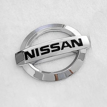 ABS Auton Etusäleikön Takalogo Tarra, Nissan Qashqai Sylphy X-Trail 370Z Altima Juke Kicks Micra NV200 Takamerkki, 12.7x10.8cm