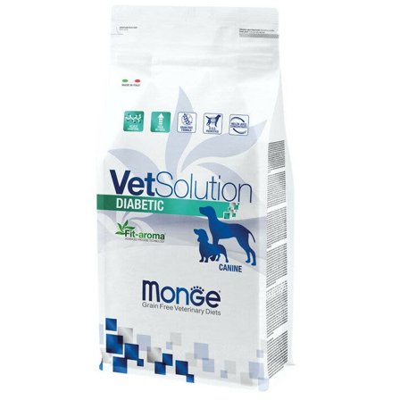 Monge VetSolution Diabetic Linea Veterinaria Cibo Secco Cani 12kg