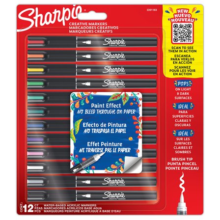 Creative Marker Brush Tip Pack of 12