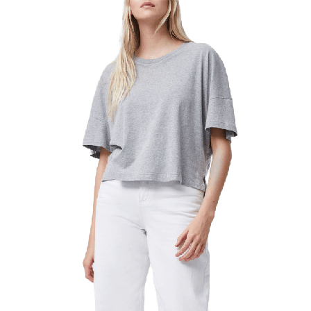 French Connection Tally oversize t-shirt Överdelar Dam Grå XS