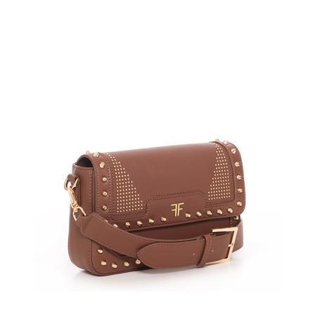 Fracomina, Shoulder Bags Bruin, Dames, Maat:ONE Size