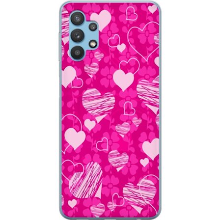 Yhteensopiva Puhelinkuori Samsung Samsung Galaxy A32 5G PopSydänKuviointi