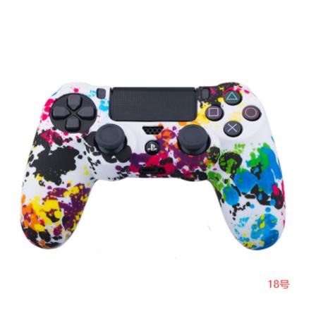 PS4 spillkontroll håndtak silikon anti-skli håndtak beskyttende hylster