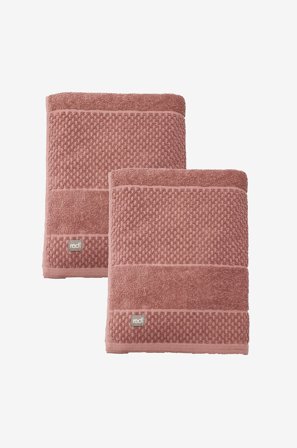 Redlunds - Spa frotté 90x150 2-pak - Rosa - Håndklæder - 90X150 - Fra Homeroom
